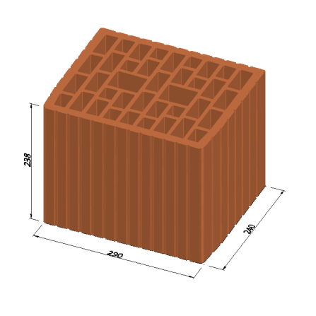 CARAMIDA MACOFIL 290X240X238 LIGHT - 84BUC/PALET