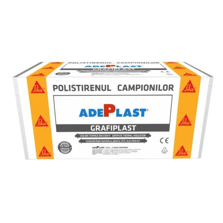 ADEPLAST- POLISTIREN EXPANDAT EPS 80/GRAFITAT-12 CM