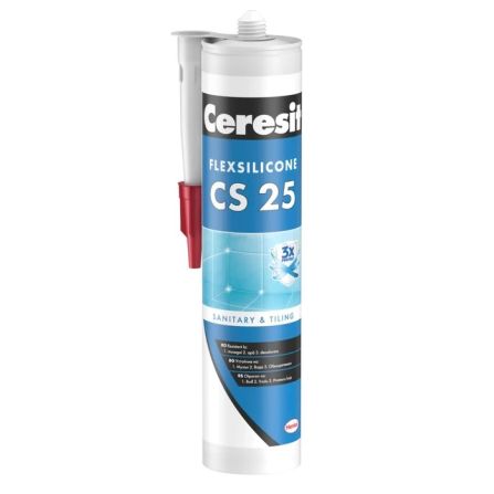SILICON SANITAR TRANSPARENT 280ML CS25 CERESIT