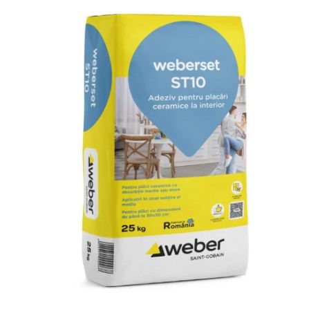 ADEZIV GRESIE/FAIANTA ST10 / 25KG ADEZIV INT 5200550901 WEBER