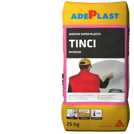 MORTAR TINCI/25KG ADEPLAST, pentru tencuieli si reparatii