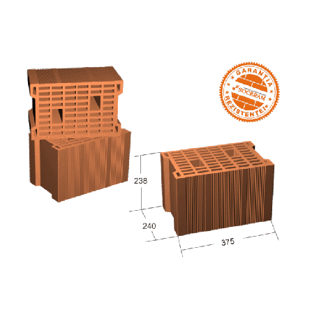 CARAMIDA SOCERAM 375X240X238 E LD - 48 BUC/PALET