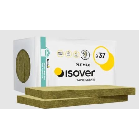 ISOVER - PLE MAX 100 ISOVER 1000X600X100MM 3,6MP/BAX - 5200954626