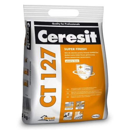 GLET CT127 / 5KG GLET FINISAJ INTERIOR 1487691 2940748 CERESIT