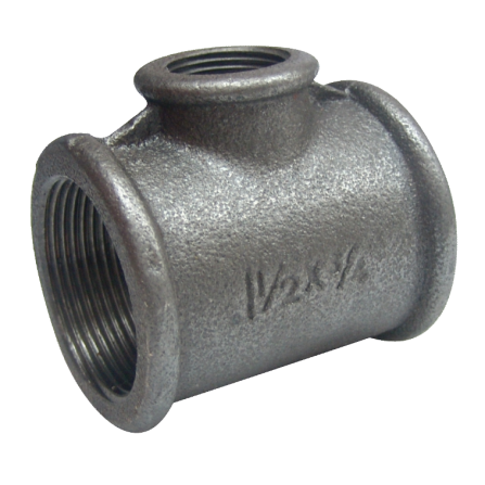 TEU NEGRU REDUS - 1/2" X 3/8" X 1/2" - 566008