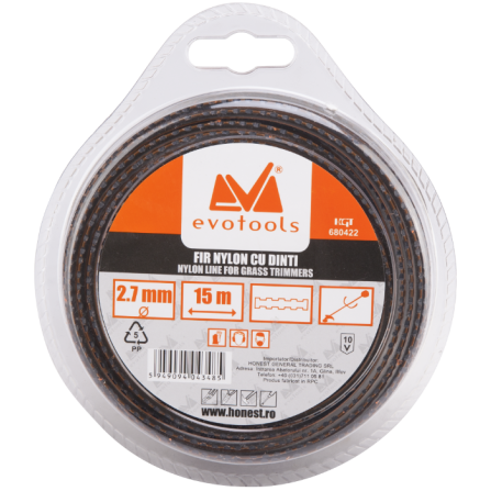 FIR NYLON / CU DINTI  GMM: 2.7  LM: 15-680422