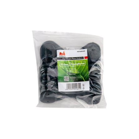 CLIPS FIXARE PLASA UMBRIRE / TRIUNGHIULAR10BUC - 680450
