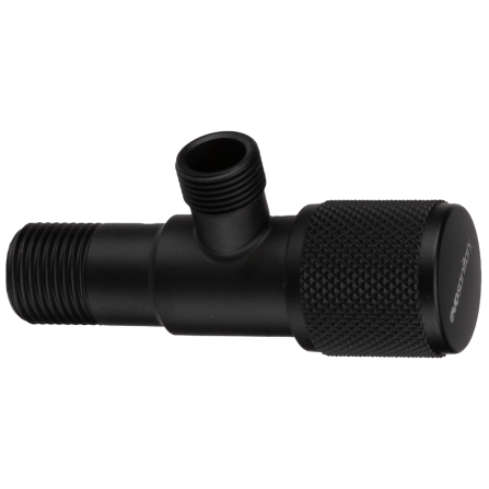 ROBINET COLTAR INOX NEGRU CU CAP ARMATURA CERAMIC 1186 1/2X1/2 681821