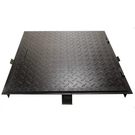 CAPAC CAMIN 75X75CM NEGRU CCAM 75X75 CM