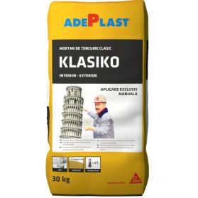MORTAR ZIDARIE TENCUIALA CLASIC KLASIKO / 30KG ADEPLAST