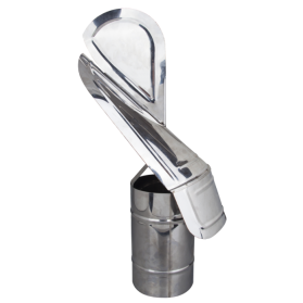 CAPAC TERMINAL COS DE FUM ROTATIV INOX D120 MM - 673184 COCOS