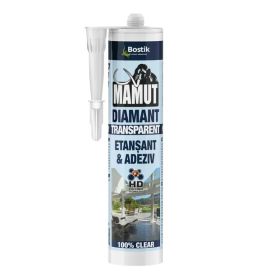 SILICON MAMUT UNIVERSAL TRANSP DIAMANT 290ML BOSTIK