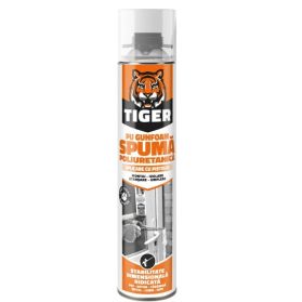 Spuma poliuretanica pentru montaj, aplicare cu pistol, Bostik Tiger PU Gunfoam B3, 700 ml