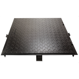 CAPAC CAMIN 80X80CM NEGRU CCAM 80X80 CM