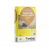 Weber - adeziv set stone 25kg alb adeziv piatra int/ext